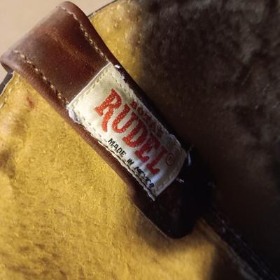 MEN'S LEATHER WESTERN BOOTS WITH SOME WEAR SIZE 10