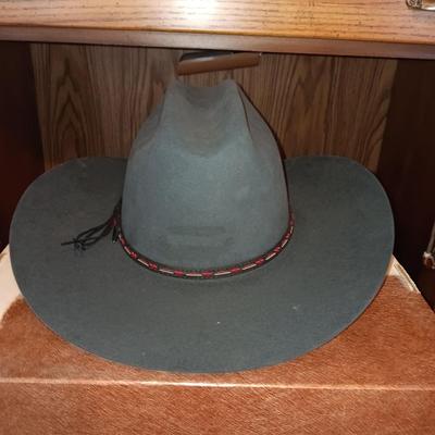 RODEO KING BEAVER QUALITY WESTERN HAT SIZE 7 1/2