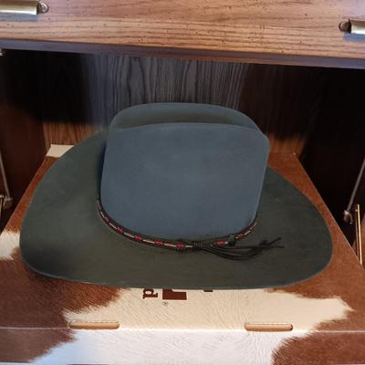 RODEO KING BEAVER QUALITY WESTERN HAT SIZE 7 1/2