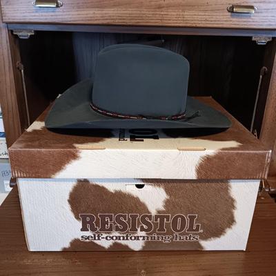 RODEO KING BEAVER QUALITY WESTERN HAT SIZE 7 1/2