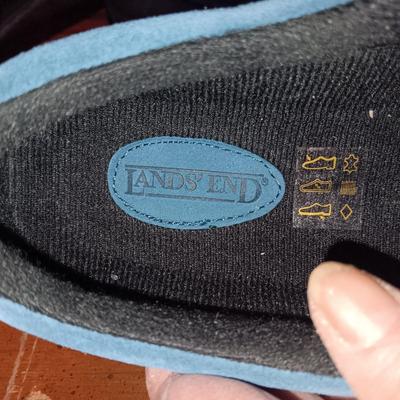 LIKE NEW LADIES ECCO (39) AND LAND'S END (9) SHOES