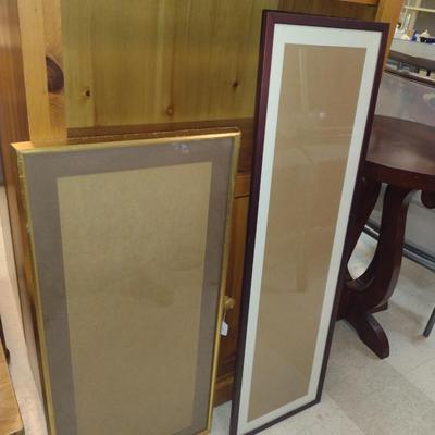 Pair of Picture Frames with Glass