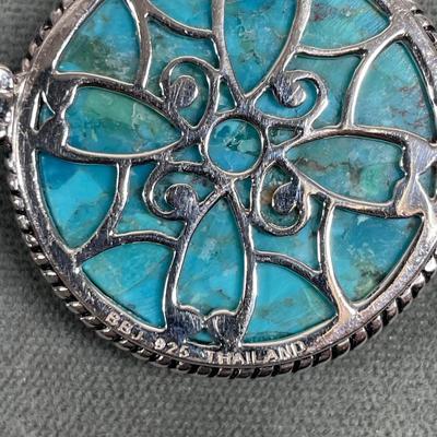 Sterling Silver Turquoise Bracelet