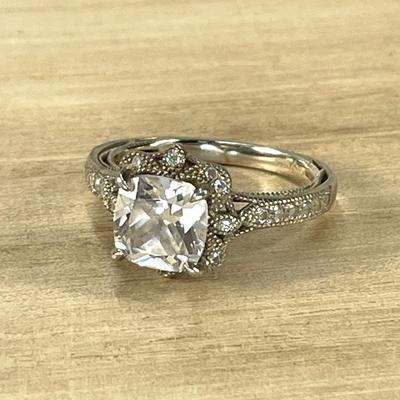 CZ Sterling Silver Ring 7.5