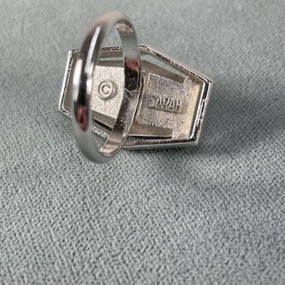 5 Costume Rings one Sarah Coventry