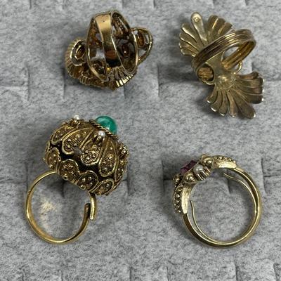 Vintage Costume Rings