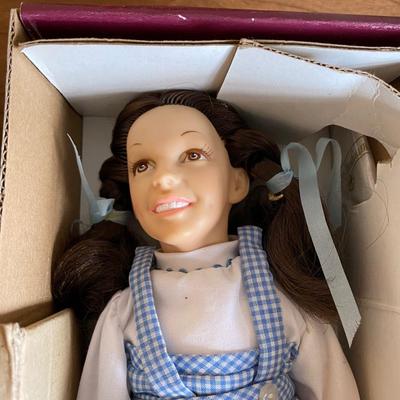 LOT 78F: Vintage Doll Judy Garland as Dorothy from The Wizard of Oz and Sara Stimson Doll as Little Miss Marker