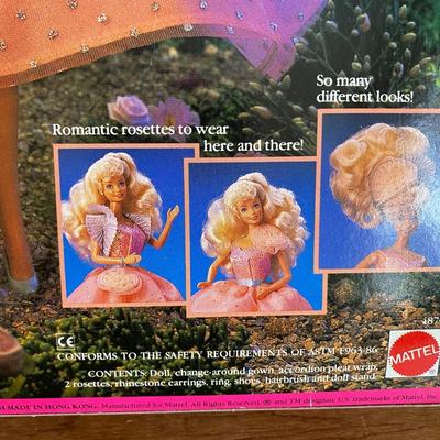 LOT 79F: Peach Pretty Barbie and "Blossom" Russo Dolls