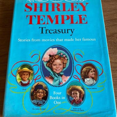 LOT 84F: Shirley Temple Dolls, Photo Print and Shirley Temple Treasury Book