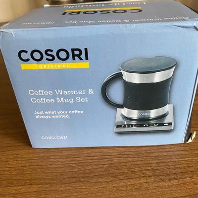 LOT 91K: Mr. Coffee Coffee Maker and Cosori Coffee Warmer and Mug Set