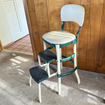 LOT 127F: Vintage Cosco Step Stool Chair