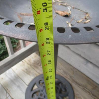 Plastic Birdbath & Planter