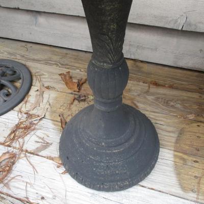 Metal Birdbath
