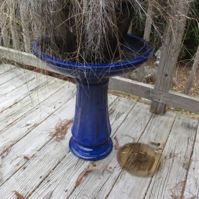 Ceramic Birdbath