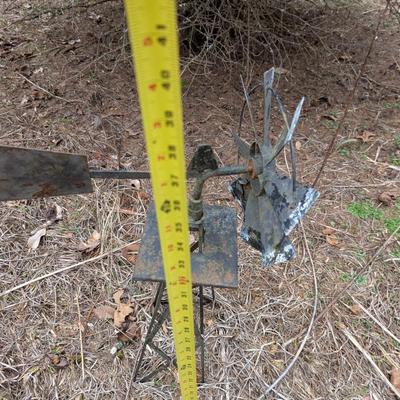 Metal Outdoor Windmill