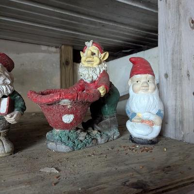 Ceramic/Resin Garden Gnomes