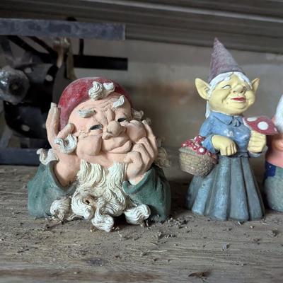 Ceramic/Resin Garden Gnomes