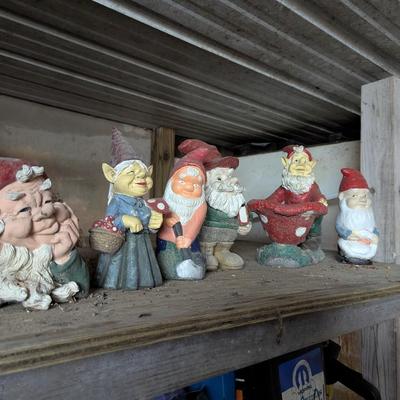 Ceramic/Resin Garden Gnomes