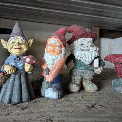 Ceramic/Resin Garden Gnomes
