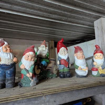Ceramic/Resin Garden Gnomes