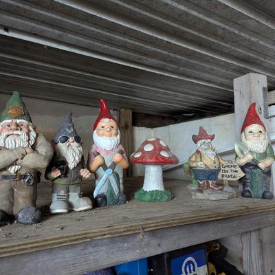 Ceramic/Resin Garden Gnomes
