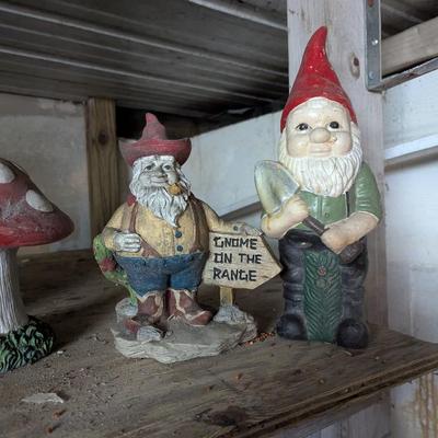 Ceramic/Resin Garden Gnomes