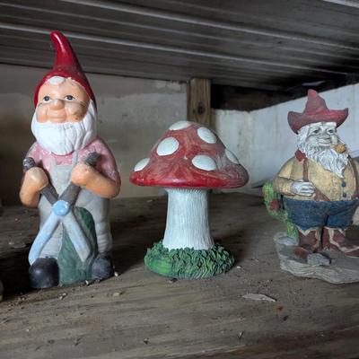Ceramic/Resin Garden Gnomes