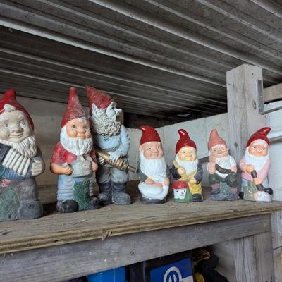 Ceramic Garden Gnomes