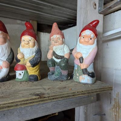 Ceramic Garden Gnomes