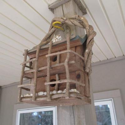 Handmade Wooden Birdhouse