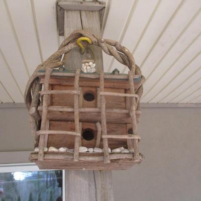 Handmade Wooden Birdhouse