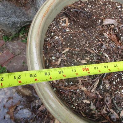 20" x 20" Large Ceramic Planter