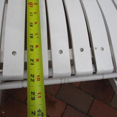 White Porch Rocking Chair