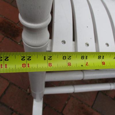White Porch Rocking Chair