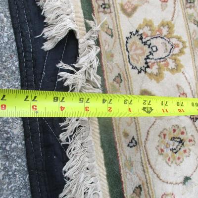 Approx 76" x 45 1/2" Rug #7