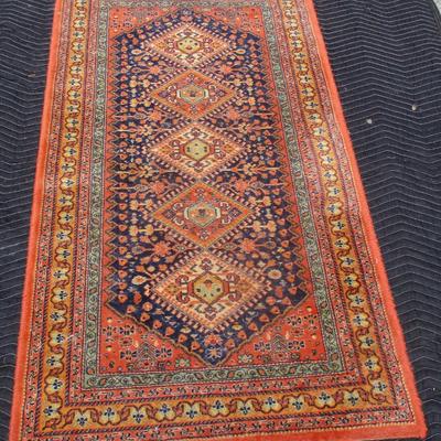 Approx 61 1/2" x 33" Birdjana Super Rug #5