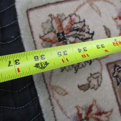 Approx 66" x 36 1/2" Area Rug #2
