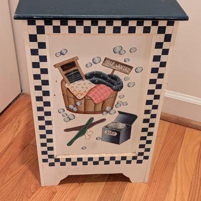 Wooden Laundry Bin