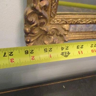 Antique Gilt Mirror Approx 26" x 49"