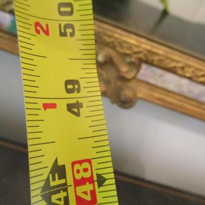 Antique Gilt Mirror Approx 26" x 49"