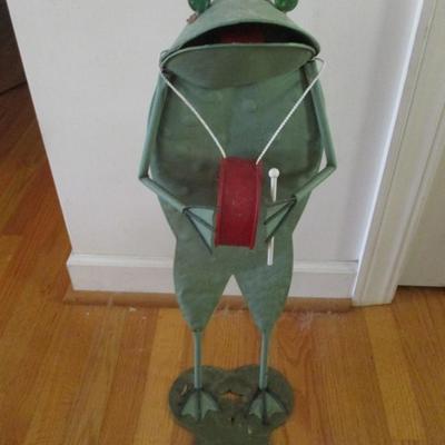 Approx 26" Tall Garden Frog