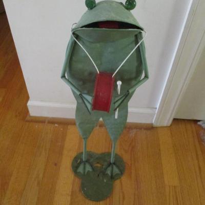 Approx 26" Tall Garden Frog