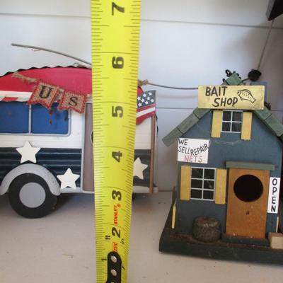 Retro Bird Houses