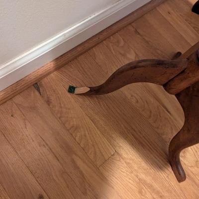 Pair Of Side Tables - Antique Tilt Top Piecrust Table