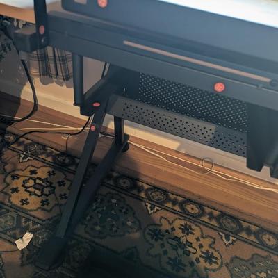 Wood/Metal Office/Craft Desk