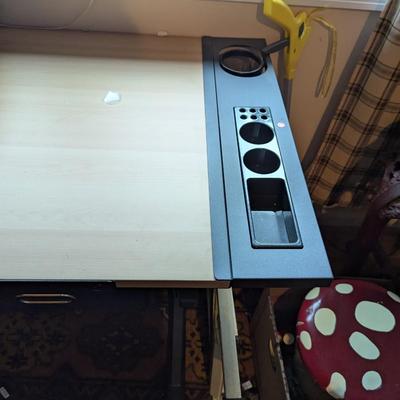 Wood/Metal Office/Craft Desk