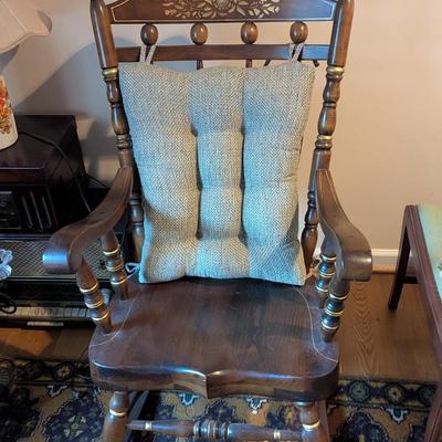 Solid Wood Rocking Chair