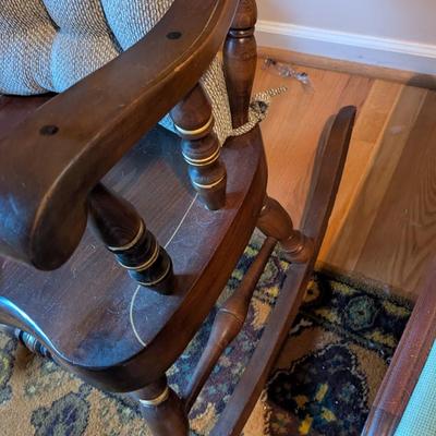 Solid Wood Rocking Chair