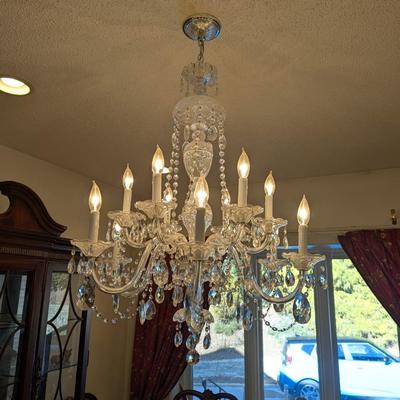 Vintage Crystal Chandelier