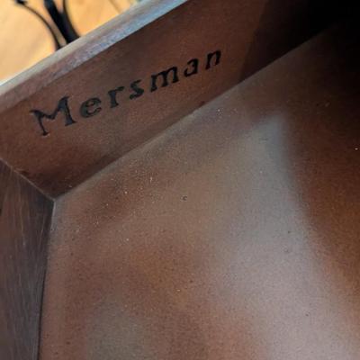 Mersman Round Drum Table With 1 Drawer